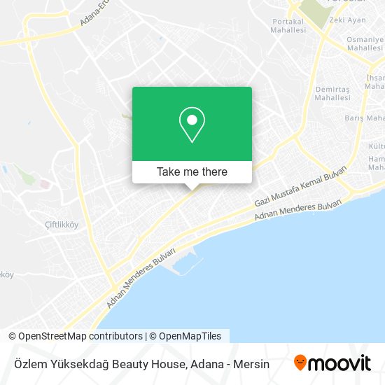 Özlem Yüksekdağ Beauty House map