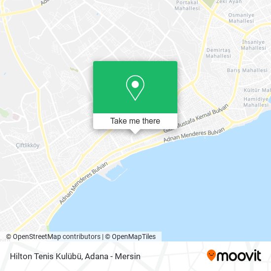 Hilton Tenis Kulübü map