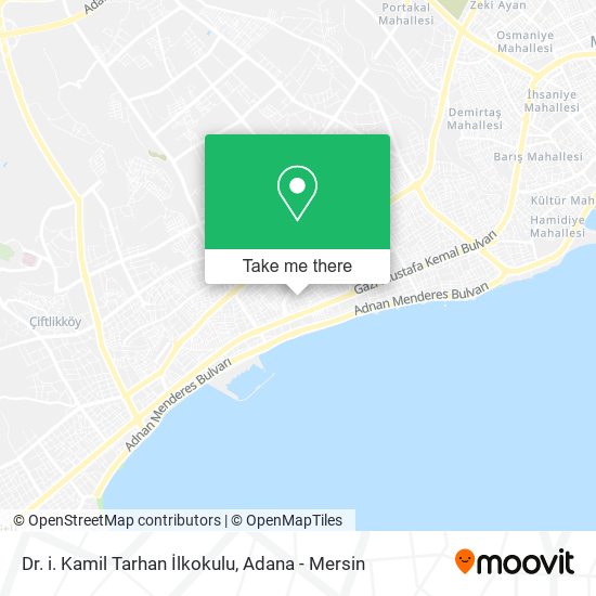 Dr. i. Kamil Tarhan İlkokulu map