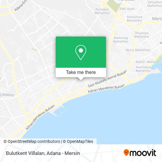 Bulutkent Villaları map