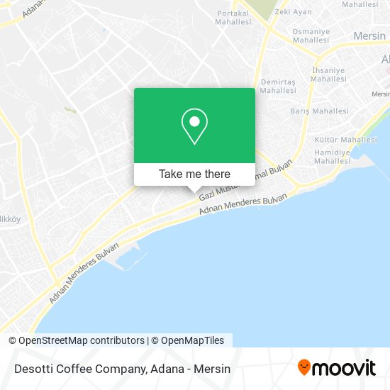 Desotti Coffee Company map