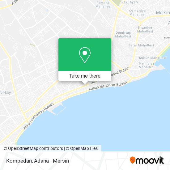 Kompedan map