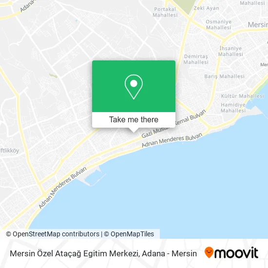 Mersin Özel Ataçağ Egitim Merkezi map