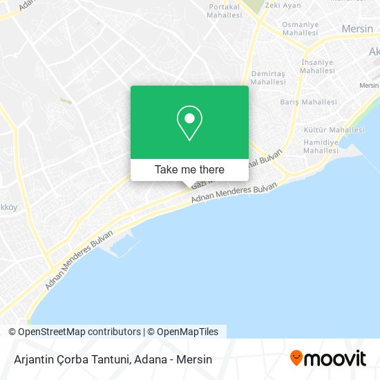 Arjantin Çorba Tantuni map