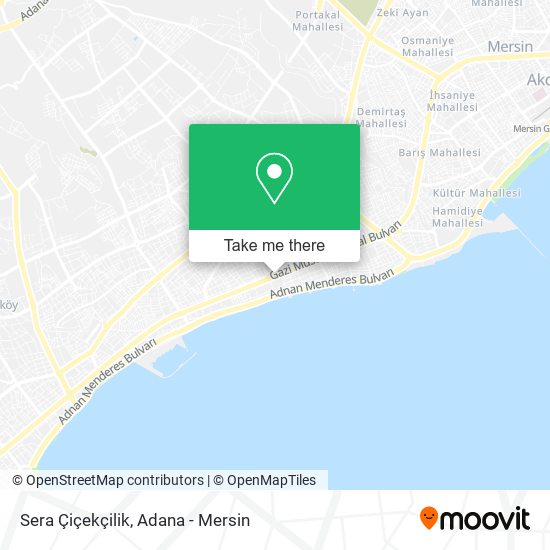 Sera Çiçekçilik map