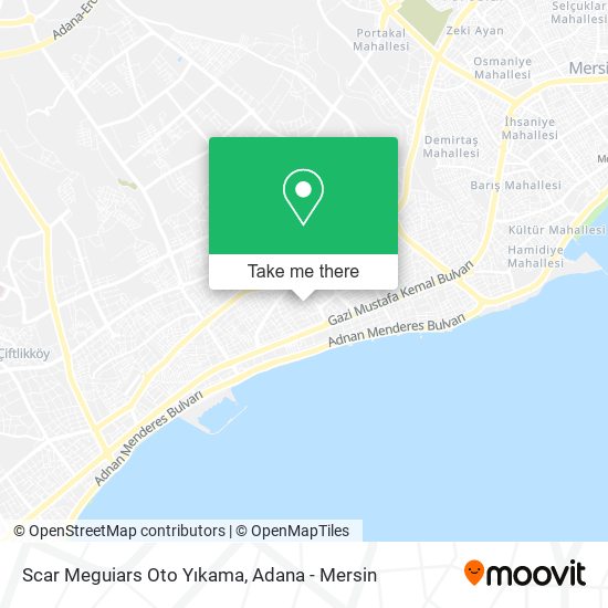 Scar Meguiars Oto Yıkama map
