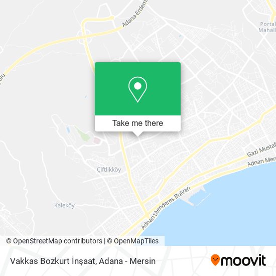 Vakkas Bozkurt İnşaat map
