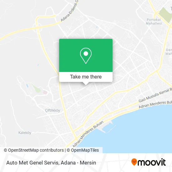 Auto Met Genel Servis map