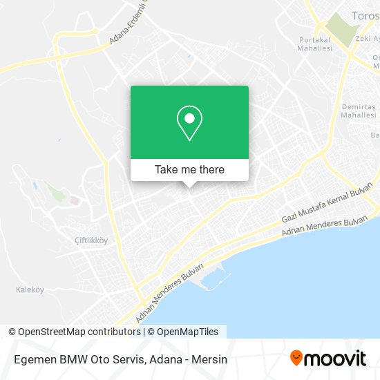 Egemen BMW Oto Servis map