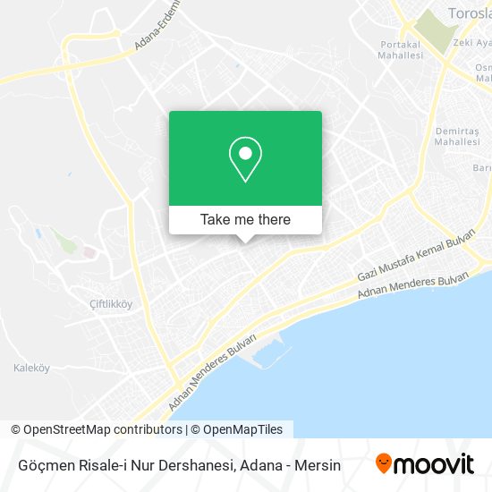 Göçmen Risale-i Nur Dershanesi map