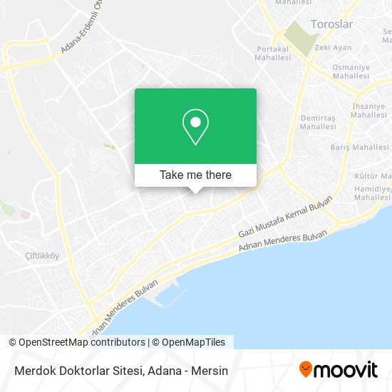 Merdok Doktorlar Sitesi map
