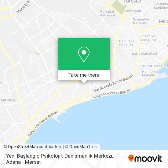 Yeni Başlangıç Psikolojik Danışmanlık Merkezi map