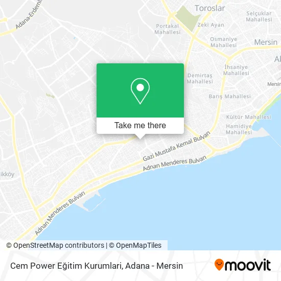 Cem Power Eğitim Kurumlari map