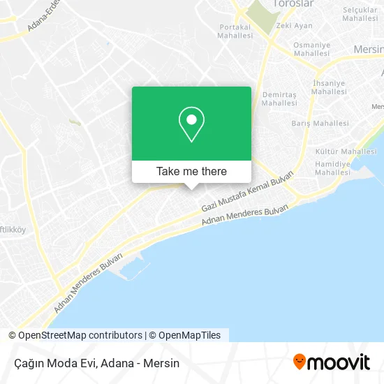 Çağın Moda Evi map