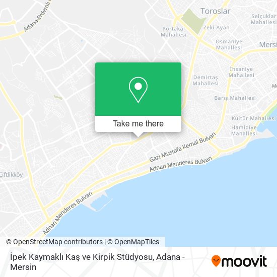 İpek Kaymaklı Kaş ve Kirpik Stüdyosu map
