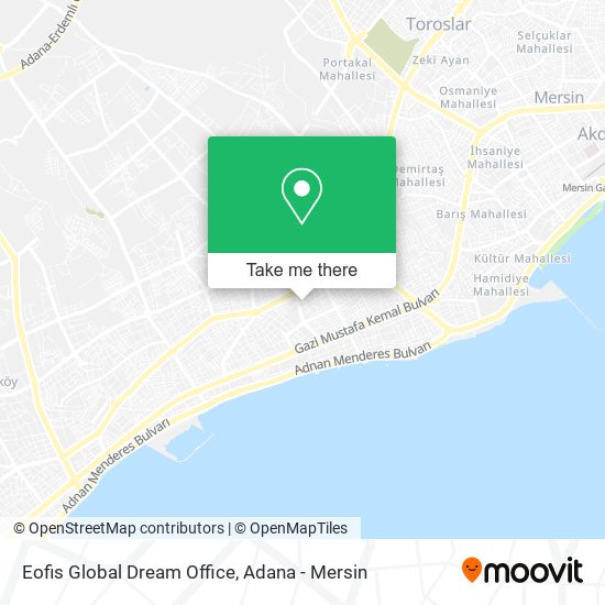 Eofis Global Dream Office map