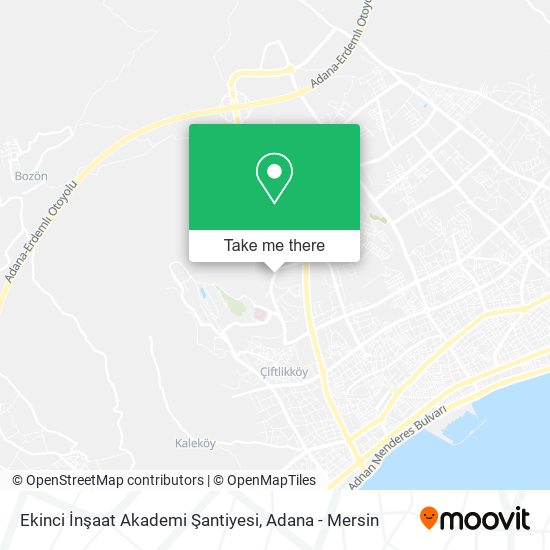 Ekinci İnşaat Akademi Şantiyesi map