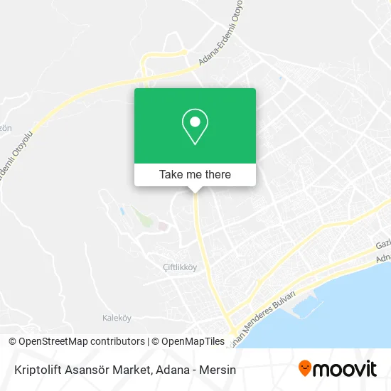 Kriptolift Asansör Market map