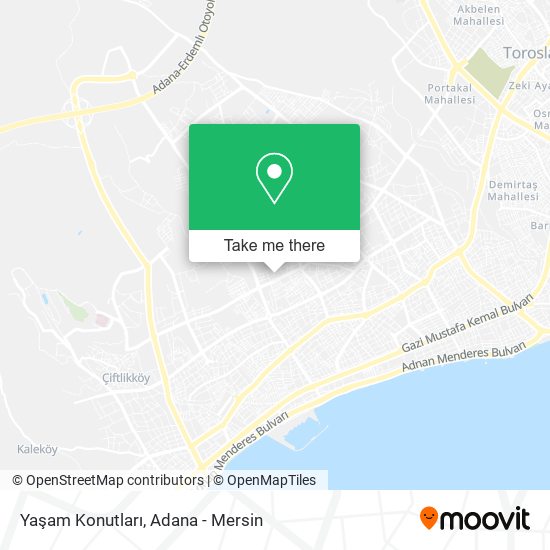 Yaşam Konutları map