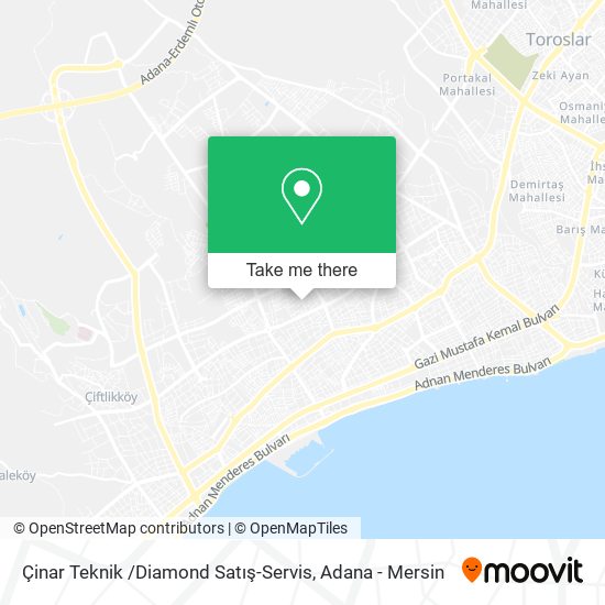Çinar Teknik /Diamond Satış-Servis map