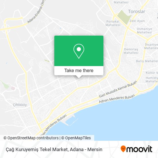 Çağ Kuruyemiş Tekel Market map