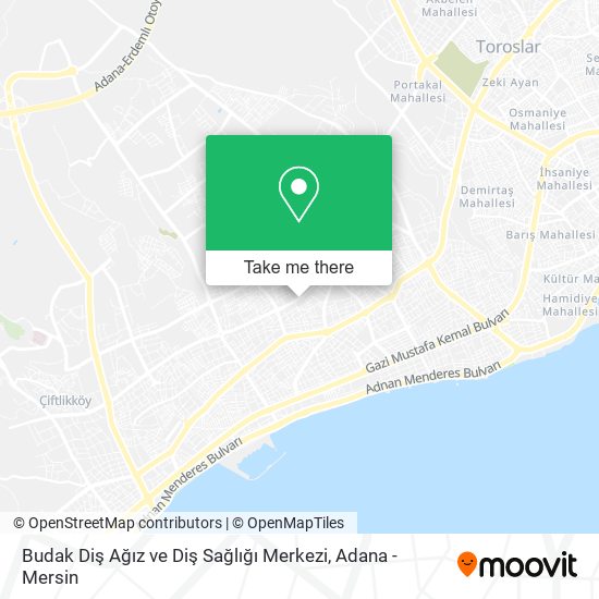 Budak Diş Ağız ve Diş Sağlığı Merkezi map