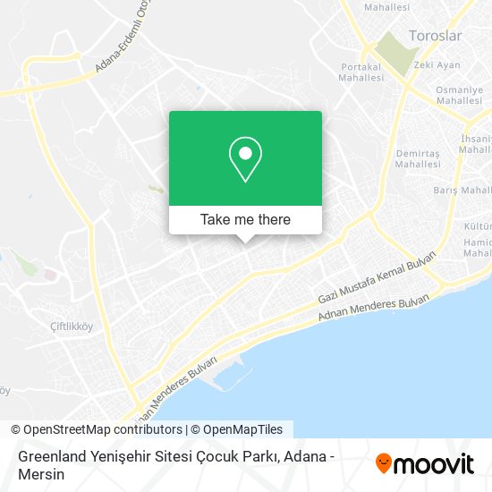 Greenland Yenişehir Sitesi Çocuk Parkı map