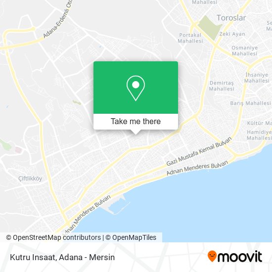 Kutru Insaat map