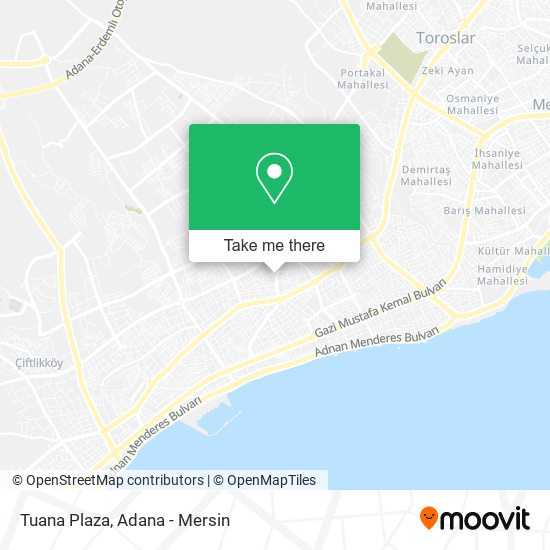 Tuana Plaza map