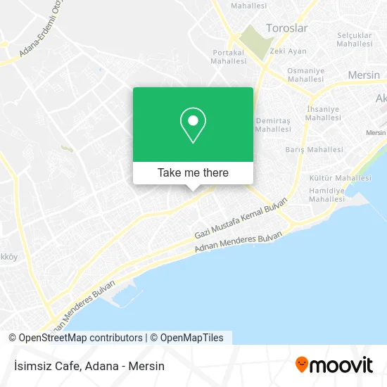 İsimsiz Cafe map