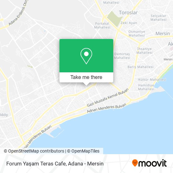 Forum Yaşam Teras Cafe map