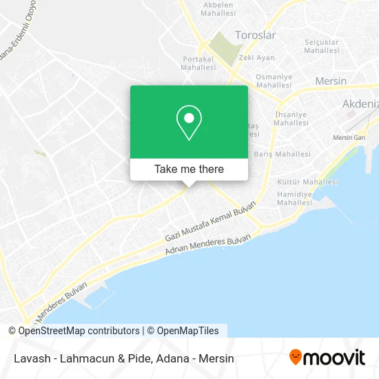 Lavash - Lahmacun & Pide map