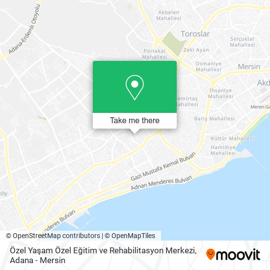 Özel Yaşam Özel Eğitim ve Rehabilitasyon Merkezi map