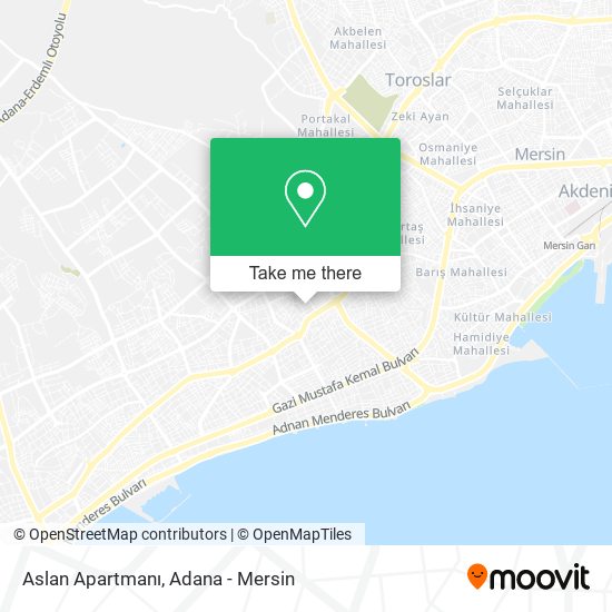 Aslan Apartmanı map