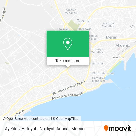 Ay Yildiz Hafriyat - Nakliyat map