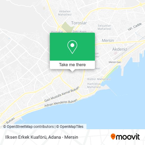 Ilksen Erkek Kuaförü map