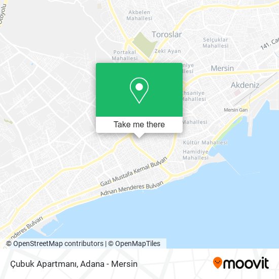 Çubuk Apartmanı map