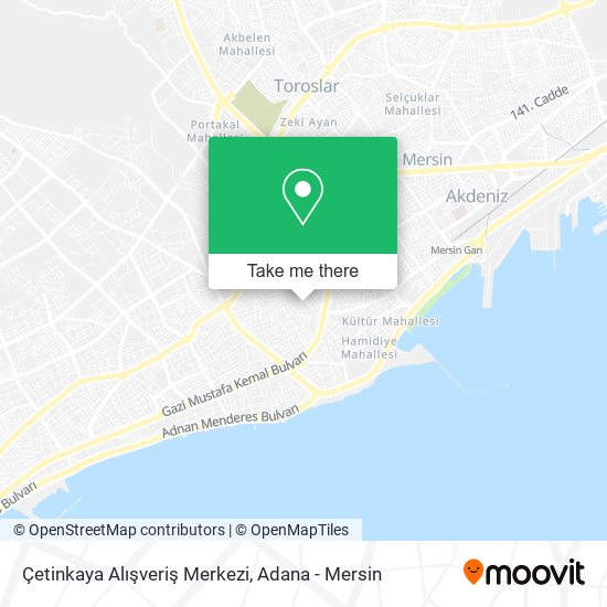 Çetinkaya Alışveriş Merkezi map