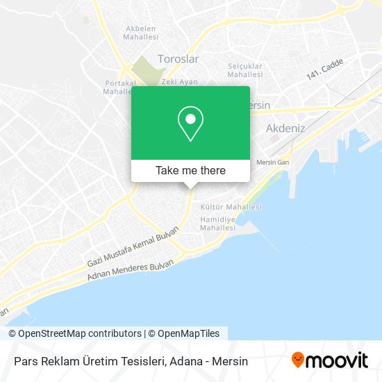 Pars Reklam Üretim Tesisleri map