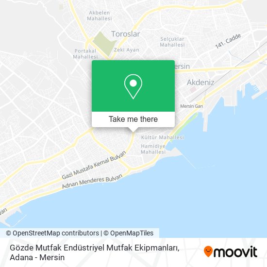 Gözde Mutfak Endüstriyel Mutfak Ekipmanları map