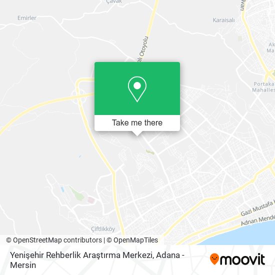 Yenişehir Rehberlik Araştırma Merkezi map