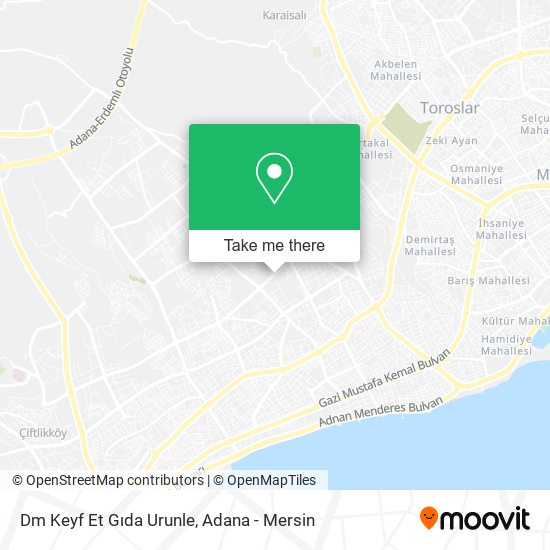 Dm Keyf Et Gıda Urunle map