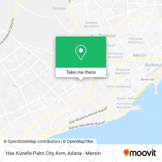 Has Künefe-Palm City Avm map
