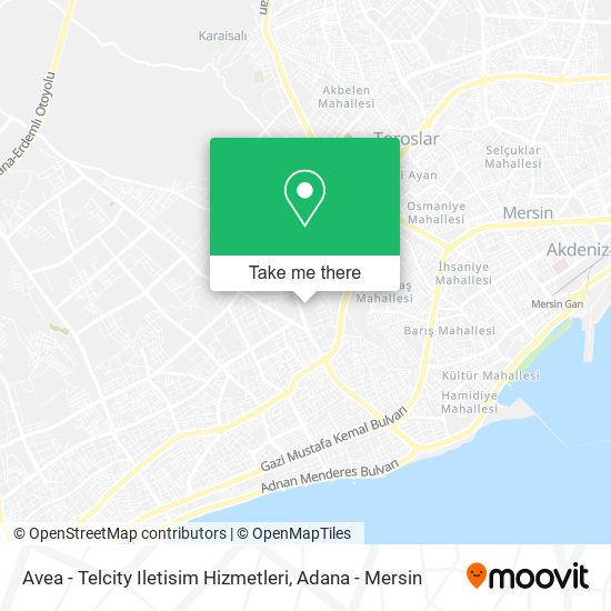 Avea - Telcity Iletisim Hizmetleri map