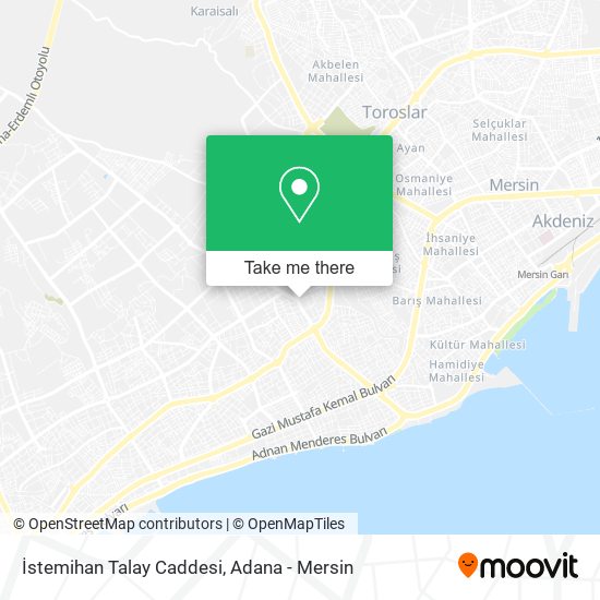 İstemihan Talay Caddesi map