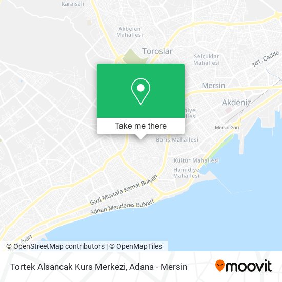 Tortek Alsancak Kurs Merkezi map