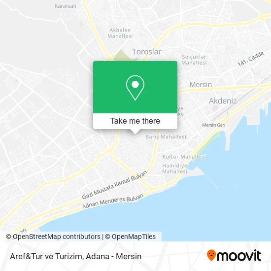 Aref&Tur ve Turizim map