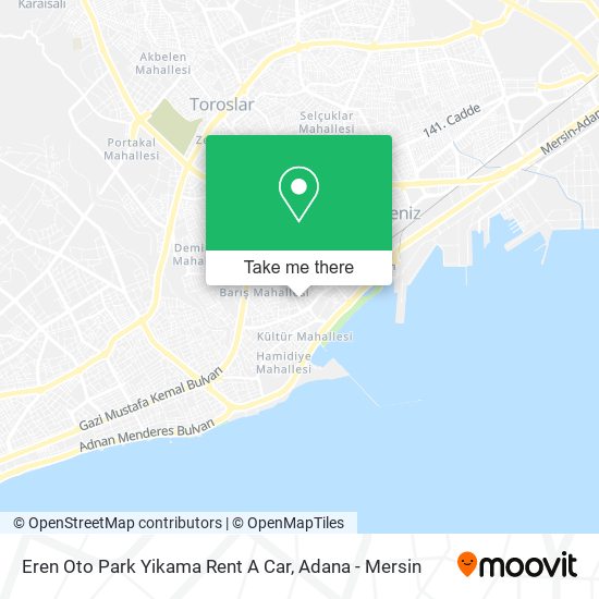 Eren Oto Park Yikama Rent A Car map