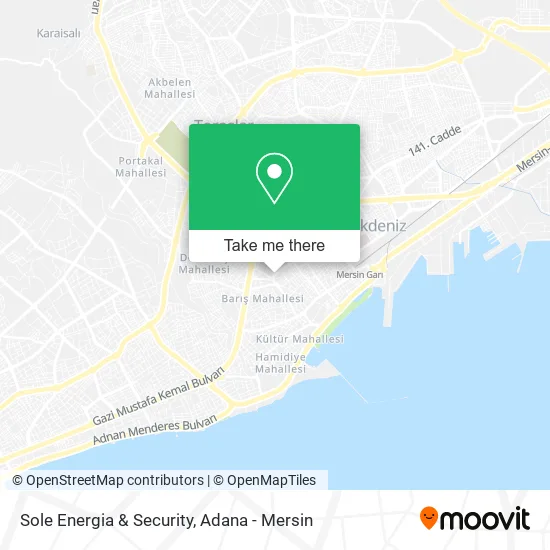 Sole Energia & Security map