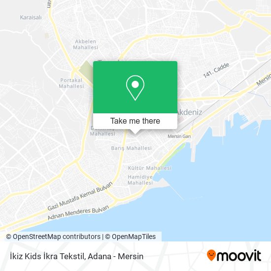 İkiz Kids İkra Tekstil map